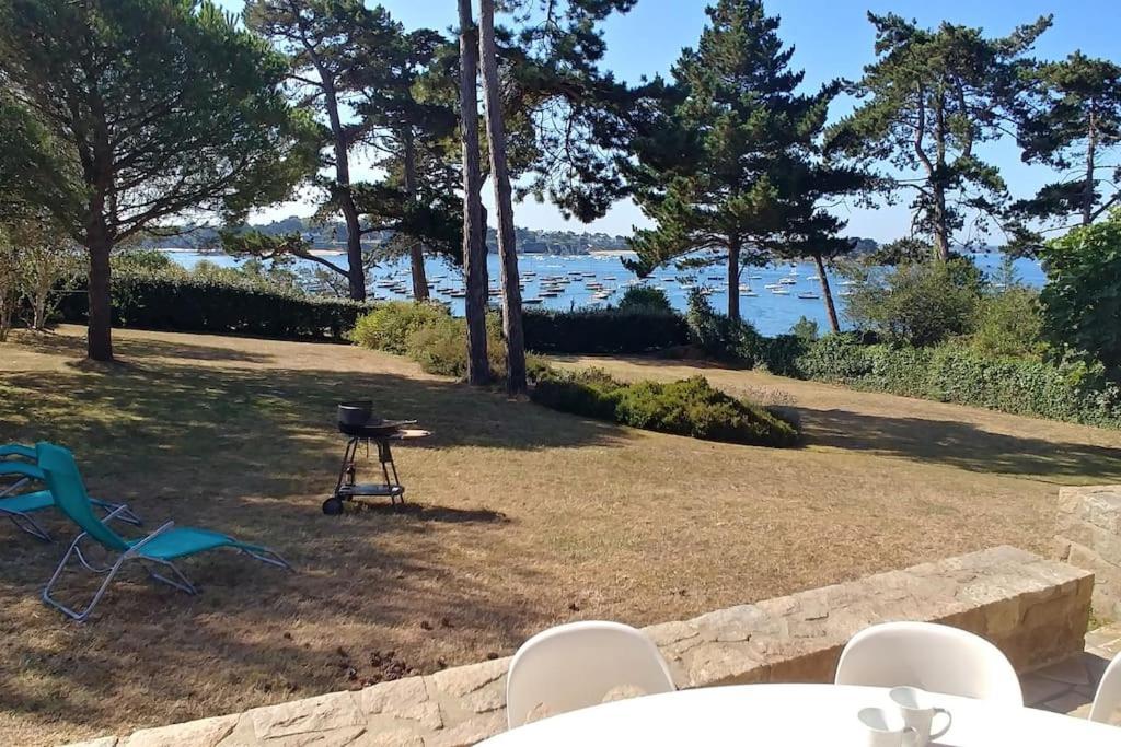 Villa 10P, Exposition Sud, La Plage De Sable Au Bout Du Jardin Saint-Briac-sur-Mer Dış mekan fotoğraf